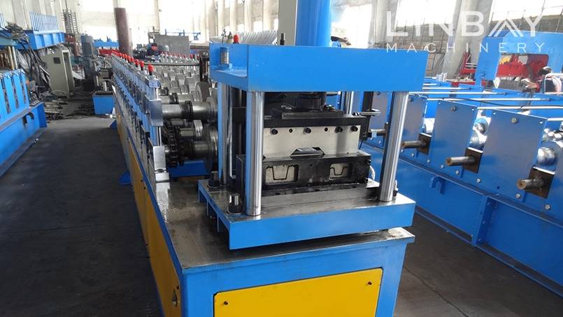 China Gold Supplier for Cable Tray Forming Machine - Stud and Track roll forming machine – Linbay Machinery