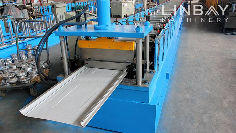 One of Hottest for Light Steel Roll Forming Machine - Door frame roll forming machine – Linbay Machinery