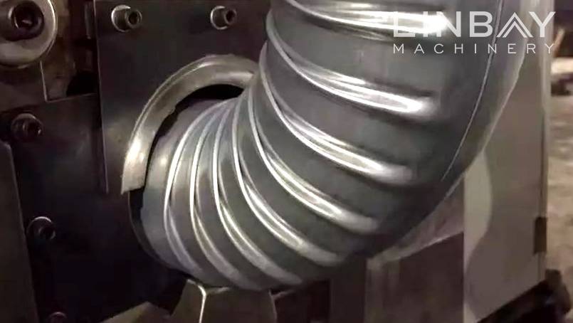 Ordinary Discount U Shape Roll Forming Machine - Downspout Pipe roll forming machine – Linbay Machinery