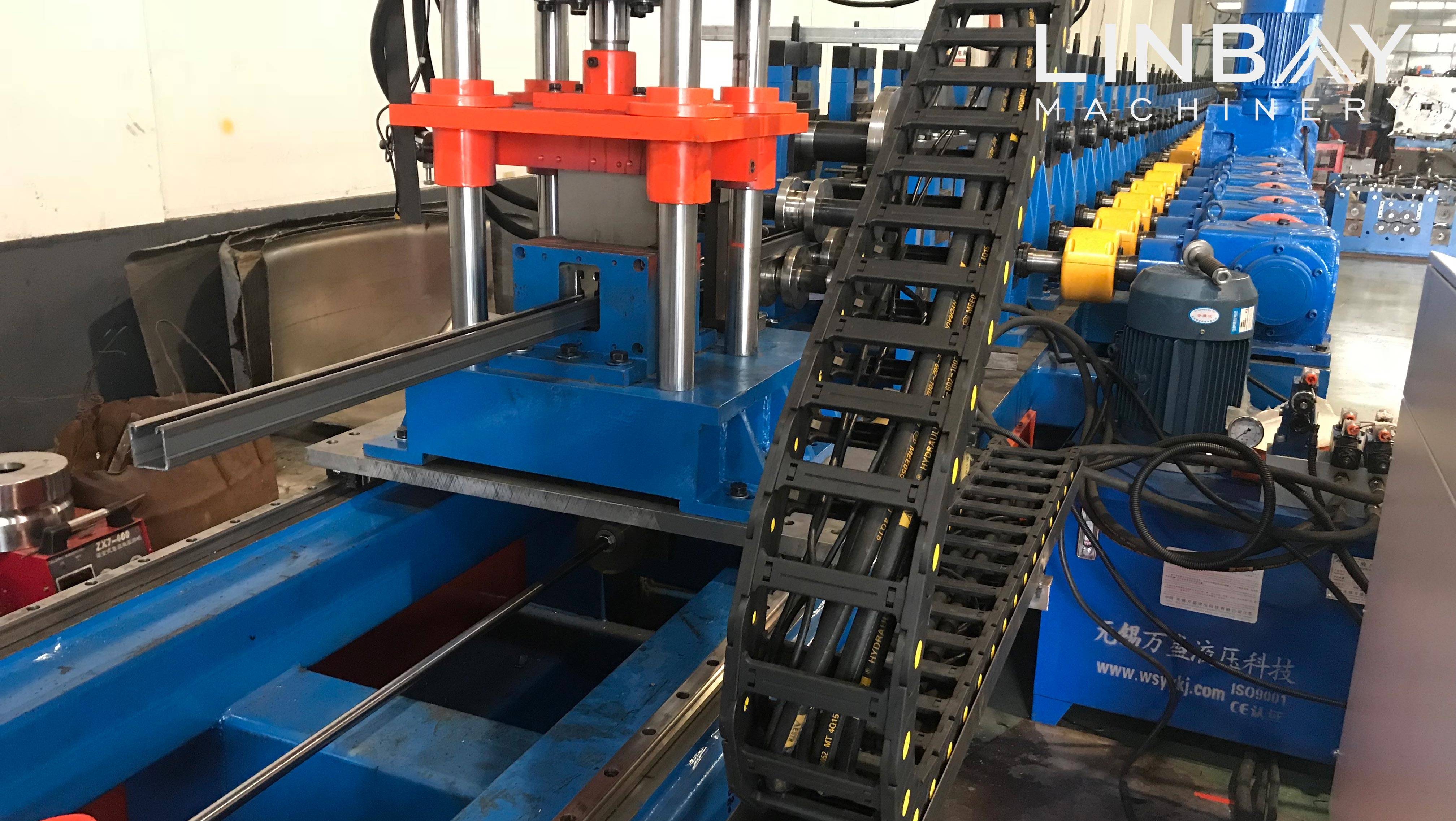 Strut and Rail Roll forming machine
