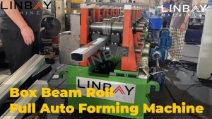 Full Auto Box Beam Roll Forming Machine