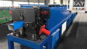 High reputation China 0.4-0.5mm Material Thickness Downspout Pipe Roll Forming Machine with Factory Price