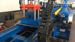 High Quality China Hydraulic Cutting Type Dual Solar Panel Bracket Roll Forming Machine