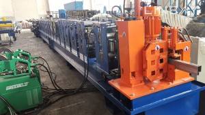 OEM Supply Color Steel Step Beam Cold Roll Forming Machine