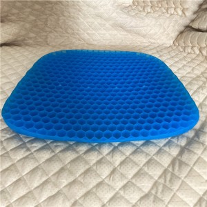 Ладење TPE перниче за седиште во облик на јајце во форма на саќе