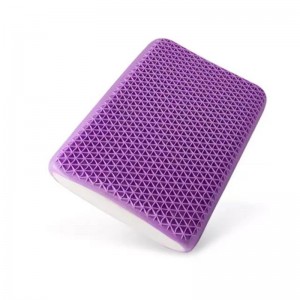 Newest tpe gel enhanced case with memory /latex foam pillow core
