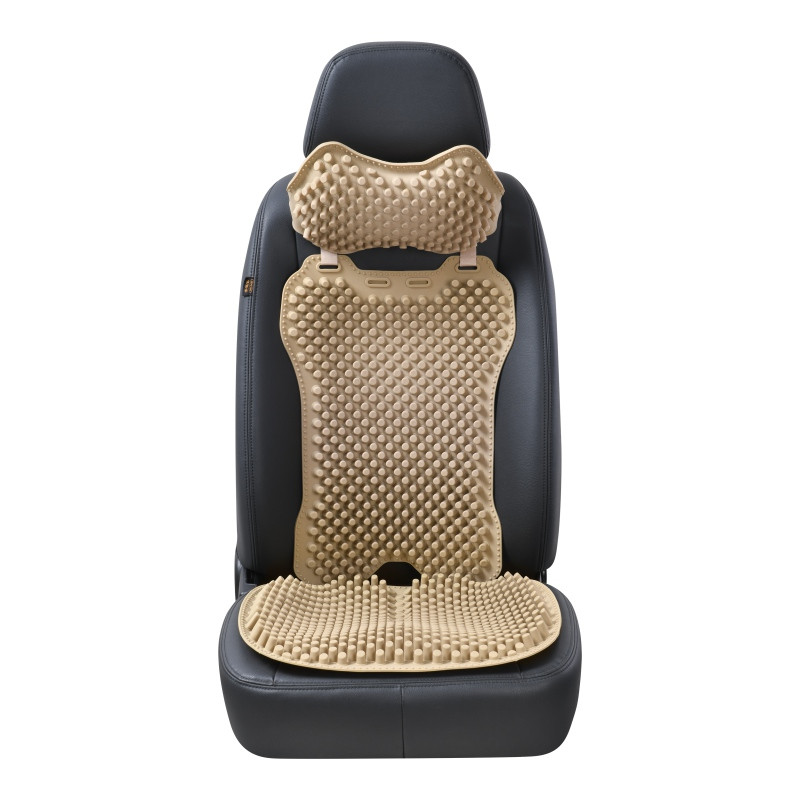 China Orthopedic Adult Car Cushion with head and back support