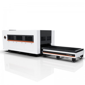 Whole cover&Exchange platform Fiber Laser Cutting Machine
