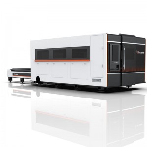 Whole cover&Exchange platform Fiber Laser Cutting Machine