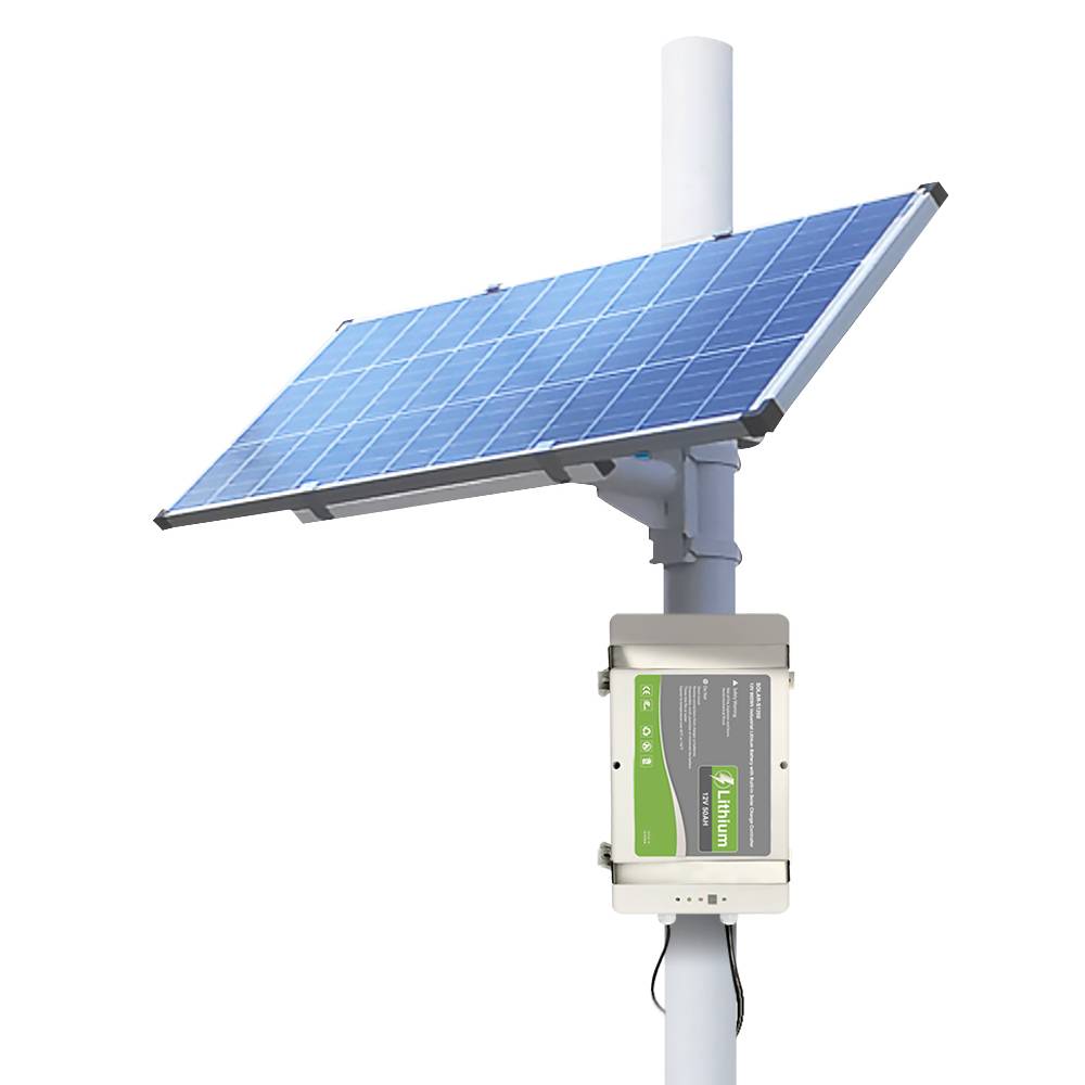 Fully Integrated Solar Power System for Remote Surveillance and IOT System
