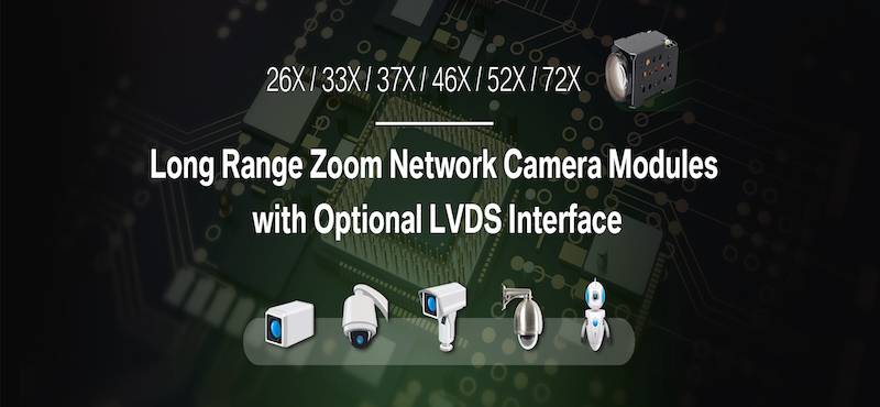 Compact Zoom Camera Module to Build Your Own Explosion-Proof Camera or Robotic Machines