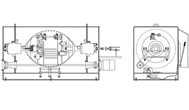 L'installation et la mise en service du groupeur à double torsion à grande vitesse LT800