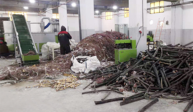 Online Commissioning of Copper Wire Recycling Line