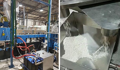Sucessfully Online Commissioning of Pelletizing Line for PVC Compounds