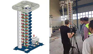 The Interview of Impulse Voltage Test System