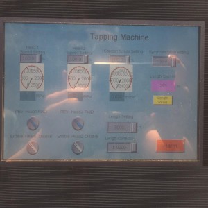 Double Head Vertical Taping Machine