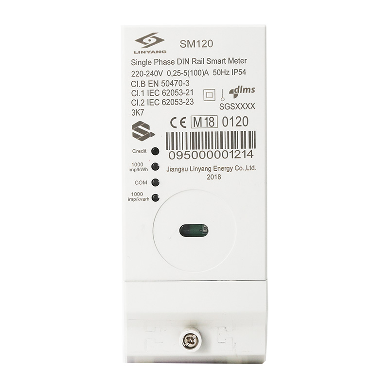 China DIN-Rail Smart Single Phase Prepaid Meter LY-SM120 factory and suppliers | Linyang Featured Image