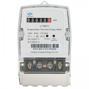 China Cheap price Three Phase Smart Meter - Single Phase Meter with Active Energy Measurement LY-BM11 – linyang