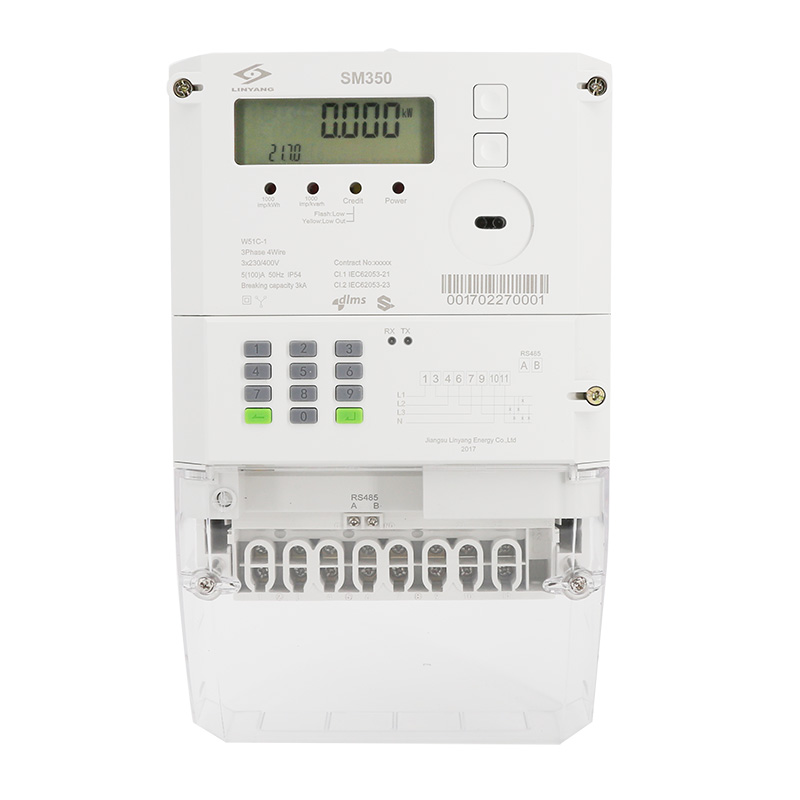 China Smart Keypad base Three Phase Prepaid Meter LY-SM350 factory and suppliers | Linyang Featured Image