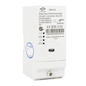 China DIN-Rail Smart Single Phase Prepaid Meter LY-SM120 factory and suppliers | Linyang