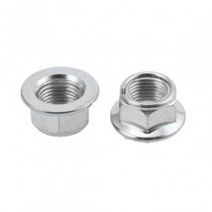 Europe style for Stud Bolt -
 High Quality Factory price Hex Flange Nuts DIN6923 – Liqi