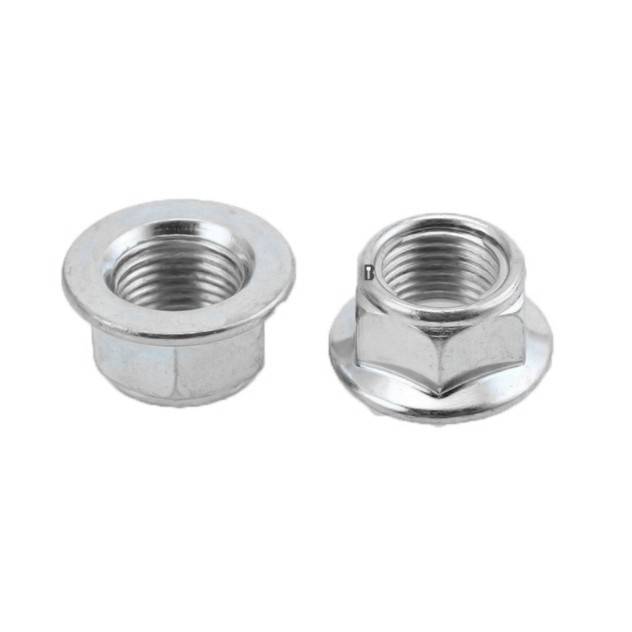 Manufactur standard Nylon Lock Nut -
 High Quality Factory price Hex Flange Nuts DIN6923 – Liqi