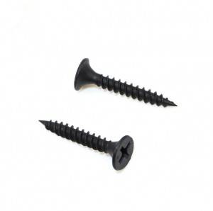 Wholesale Din934 Nut -
 High definition Bugle Head collated drywall chipboard Screws, Black Drywall Screw for Wood – Liqi