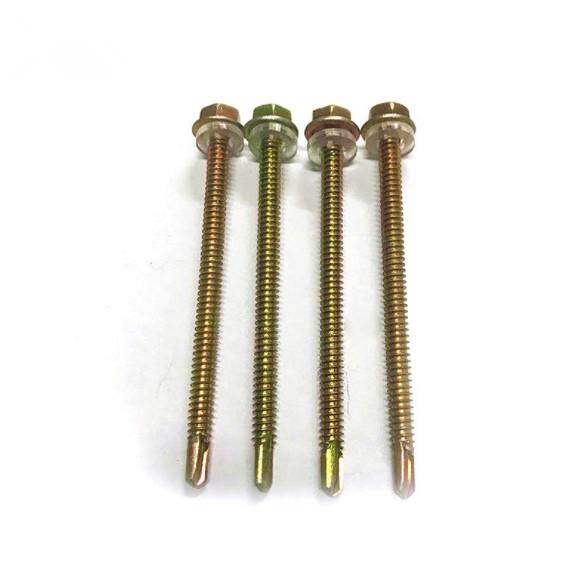 Hot sale Factory Countersunk Head Self Drilling Screws -
 Direct Sales High Quality Hex Head Flange Self drilling Screws – Liqi