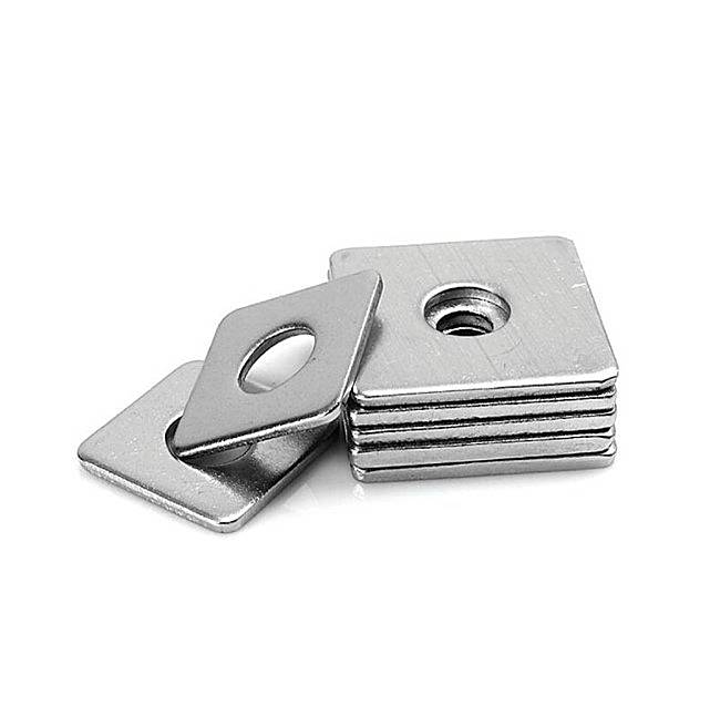 Online Exporter Countersunk Slotted Screw -
 Square washers – Liqi