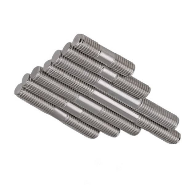 100% Original U-Bolt -
 Double end stud bolt or double head bolt to fixed link function for connecting machines – Liqi
