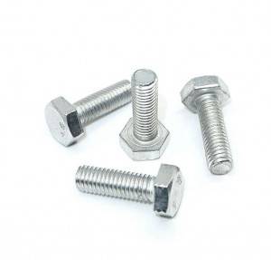 China factory Direct Sales Zn-Plating Hex Bolt