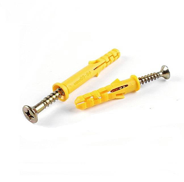 Reliable Supplier Furniture Screw -
 Expansion Plastic anchor Nylon frame fixing wall screws anchor – Liqi
