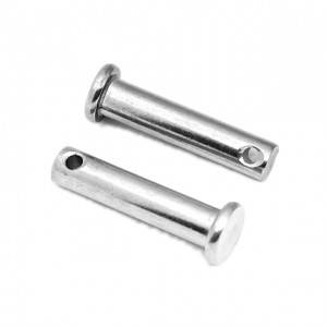 One of Hottest for 8.8 10.9 12.9 Bolt -
 High quality Clevis Pin Flat Head Rivet With Hole Din1444 – Liqi