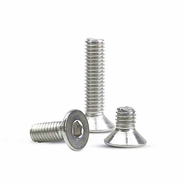 Factory directly supply Iso13918 -
 Countersunk Bolt(ALLEN KEY FACED) Hex socket flat round head bolt – Liqi