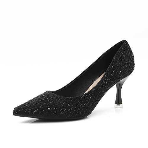 Personalizat Noua vânzare la modă franceză, pantofi din tifon cu toc înalt sau pantofi grenadine cu cristale