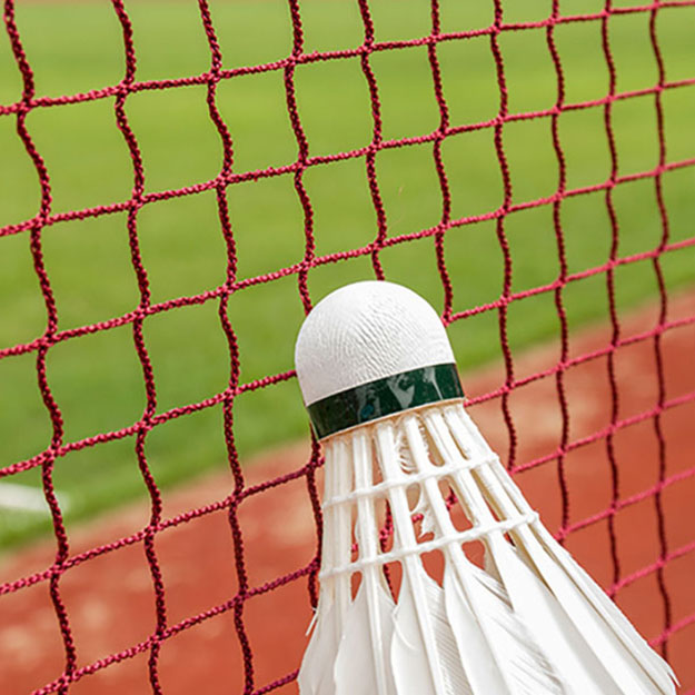 High quality badminton net rau kev cob qhia kev ua si
