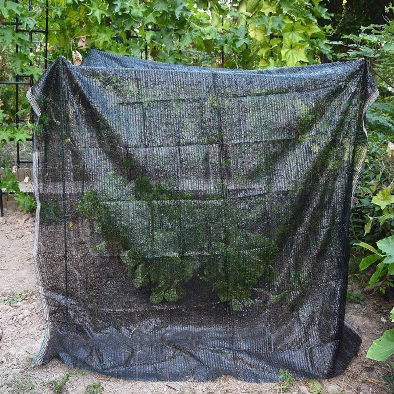 Good effect of shading net for vegetable crops to reduce light and ventilation
