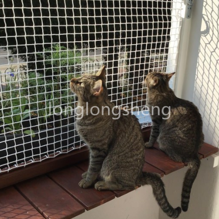 Ochranná síť na balkón pro kočky/zvířata
