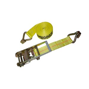 16,500LBS Heavy Duty Ratchet Strap with Wire Hooks