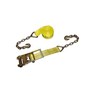 3″ Ratchet Strap with Chain and Hooks