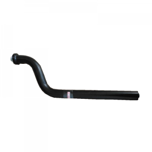 Black Coated Mudguard Support Curved