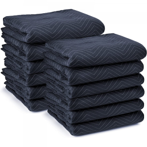 Double stitched 72″ x80″ non-woven fabric moving blankets
