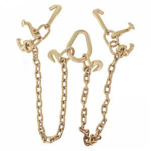 G70 Tow Bridle Chain with Cluster RTJ Hook & Grab Hook