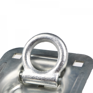 Âncora de amarração de anel em D rebaixado de aço para serviço pesado
