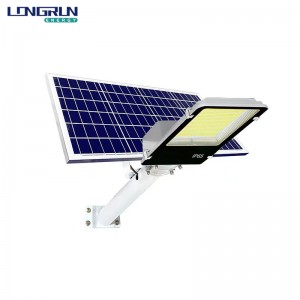 LONGRUN lampu jalan tenaga surya yang ramah lingkungan dan hemat energi