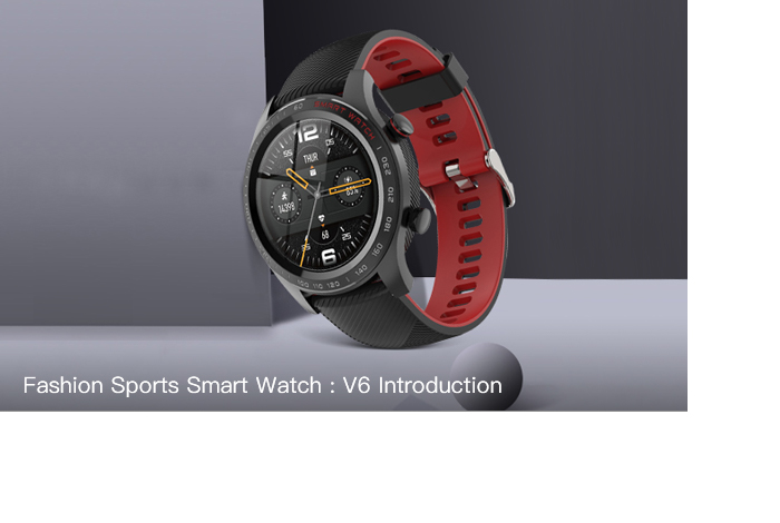 Fashion Sports Smart Watch : V6