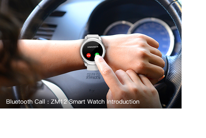 Cuộc gọi Bluetooth : Đồng hồ thông minh ZM12
