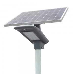 50W Semi-integrated Solar LED Street Light with 5 years warranty 50watt semi-solar street light