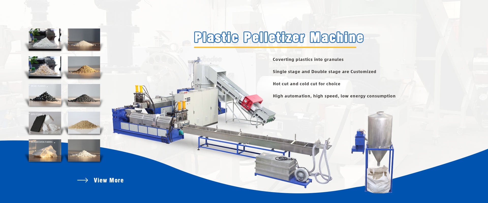 Plastic Pelletizer Machine