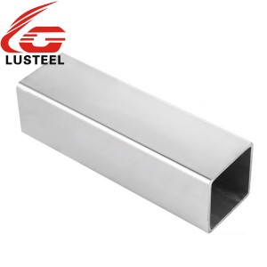 Factory Price For Hot Rolled Stainless Steel Plate - Stainless steel square pipe 201 304 304L 316 316L 310S seamless tube – Lu